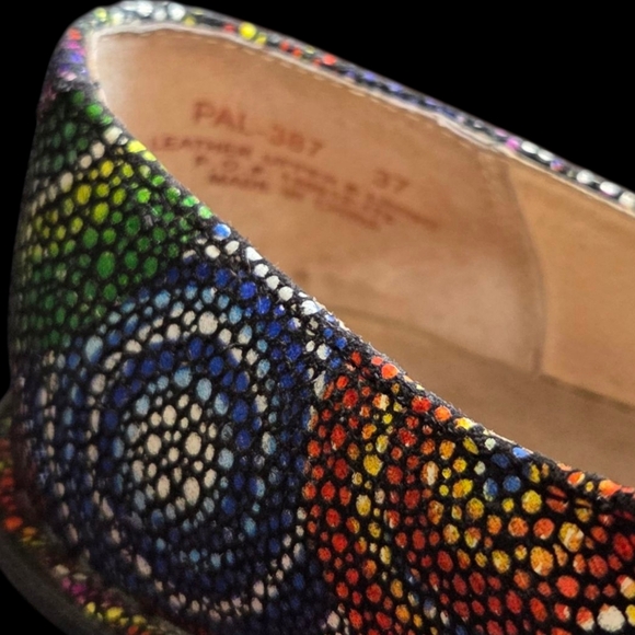 Alegria Paloma Mary Jane Shoes In Rainbow Size 6.5 - Picture 5 of 8
